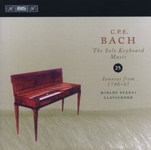 Carl Philipp Emanuel Bach (1714-1788): Cembalosonaten Wq.62 Nr. 6 & 7 & Wq.65 Nr.12,14,21, CD