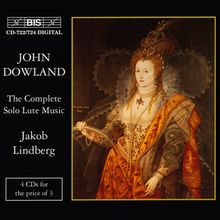 John Dowland (1562-1626): Sämtliche Lautenwerke, 4 CDs