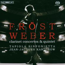 Carl Maria von Weber (1786-1826): Klarinettenkonzerte Nr.1 & 2, SACD