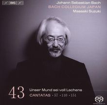 Johann Sebastian Bach (1685-1750): Kantaten Vol.43 (BIS-Edition), SACD