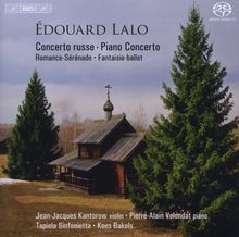 Edouard Lalo (1823-1892): Concerto Russe für Violine & Orchester op.29, SACD