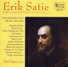Erik Satie (1866-1925): Klavierwerke Vol.2, CD