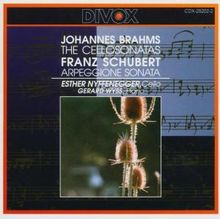 Johannes Brahms (1833-1897): Cellosonaten Nr.1 & 2, CD