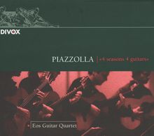 Astor Piazzolla (1921-1992): The 4 Seasons für Gitarrenquartett, CD