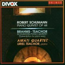 Robert Schumann (1810-1856): Klavierquintett op.44, CD