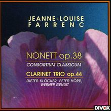 Louise Farrenc (1804-1875): Klarinettentrio op.44, CD