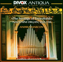 The Heritage of Frescobaldi I, CD