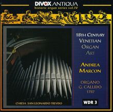 L'Arte Organistica Veneta del '700, CD