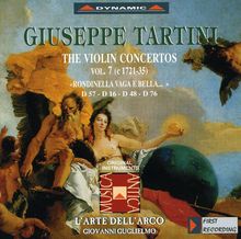 Giuseppe Tartini (1692-1770): Violinkonzerte Vol.7, CD
