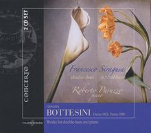 Giovanni Bottesini (1821-1889): Werke für Kontrabaß & Klavier, 2 CDs