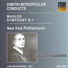 Gustav Mahler (1860-1911): Symphonie Nr.1, CD