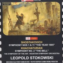 Dimitri Schostakowitsch (1906-1975): Symphonien Nr.1 & 11, 2 CDs