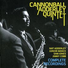 Julian 'Cannonball' Adderley  (1928-1975): Complete Recordings, 2 CDs