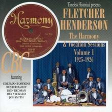 Fletcher Henderson  (1897-1952): The Harmony & Vocalion Sessions Vol.1, CD