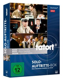 Tatort: Solo-Auftritte-Box, 3 DVDs