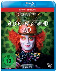 Alice im Wunderland 3D & 2D (2009) (Blu-ray), Blu-ray Disc