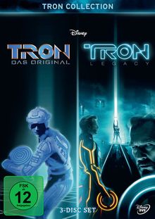 Tron (Special Edition) & Tron: Legacy, 3 DVDs