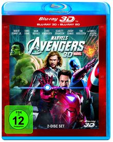 The Avengers (2011) (2D & 3D Blu-ray), 2 Blu-ray Discs