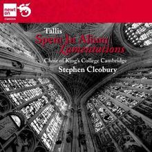 Thomas Tallis (1505-1585): Spem in Alium, CD
