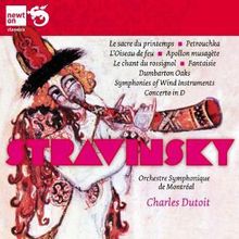 Igor Strawinsky (1882-1971): Charles Dutoit dirigert Strawinsky, 4 CDs