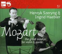 Wolfgang Amadeus Mozart (1756-1791): Sämtliche Sonaten für Violine & Klavier, 4 CDs