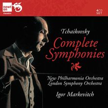 Peter Iljitsch Tschaikowsky (1840-1893): Symphonien Nr.1-6, 4 CDs