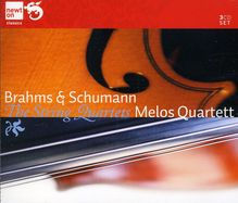 Johannes Brahms (1833-1897): Streichquartette Nr.1-3, 3 CDs