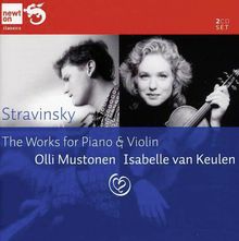 Igor Strawinsky (1882-1971): Die Werke f.Violine & Klavier, 2 CDs