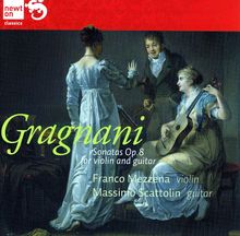 Filippo Gragnani (1767-1812): Sonaten für Violine & Gitarre Nr.1-3, CD