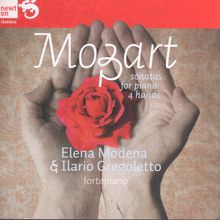 Wolfgang Amadeus Mozart (1756-1791): Klaviersonaten zu vier Händen, CD