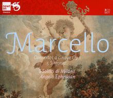 Benedetto Marcello (1686-1739): Concerti a cinque op.1 Nr.1-12, 3 CDs