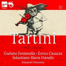 Giuseppe Tartini (1692-1770): Violinkonzerte D.45,6780,83,96,113,117,115, 2 CDs