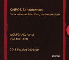 Wolfgang Rihm (geb. 1952): Trios 1969-1994, CD