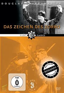 Das Zeichen des Zorro (1920), DVD