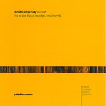 Dimitri Ashkenazy-Live at the Klassik Musikfest Mühlviertel, CD