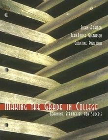 Susan Farmer: Making the Grade in College: Learning Strategies for Success, Buch