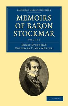 Ernst Stockmar: Memoirs of Baron Stockmar, Buch