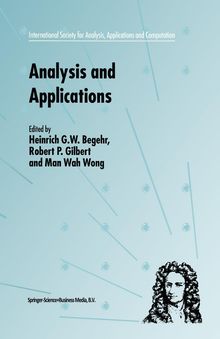 Analysis and Applications - Isaac 2001, Buch