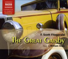 William Hope: Fitzgerald: The Great Gatsby, CD