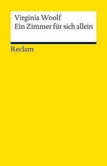 Virginia Woolf: Ein Zimmer für sich allein, Buch