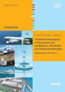 Hartmut Bartel: Trinkwasserversorgung in Fahrzeugen und auf Märkten, Volksfesten und Großveranstaltungen, Buch
