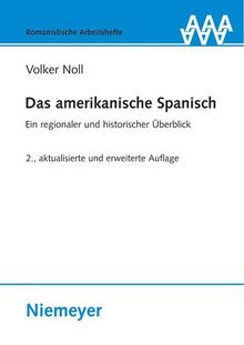 Volker Noll: Das amerikanische Spanisch, Buch
