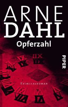 Arne Dahl: Opferzahl, Buch