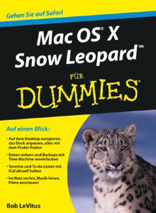 Bob LeVitus: Mac OS X Snow Leopard für Dummies, Buch