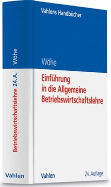 Einführung in die Allgemeine Betriebswirtschaftslehre, Buch