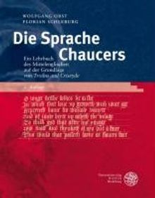 Wolfgang Obst: Die Sprache Chaucers, Buch