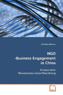 Christine Warmer: NGO-Business Engagement in China, Buch
