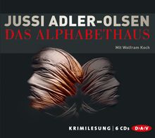 Jussi Adler-Olsen: Das Alphabethaus, 6 Audio-CDs, 6 CDs