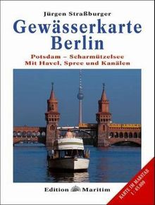 Jürgen Straßburger: Gewässerkarte Berlin, Buch
