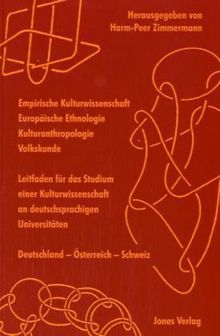 Empirische Kulturwissenschaft - Europäische Ethnologie - Kulturanthropologie - Volkskunde, Buch